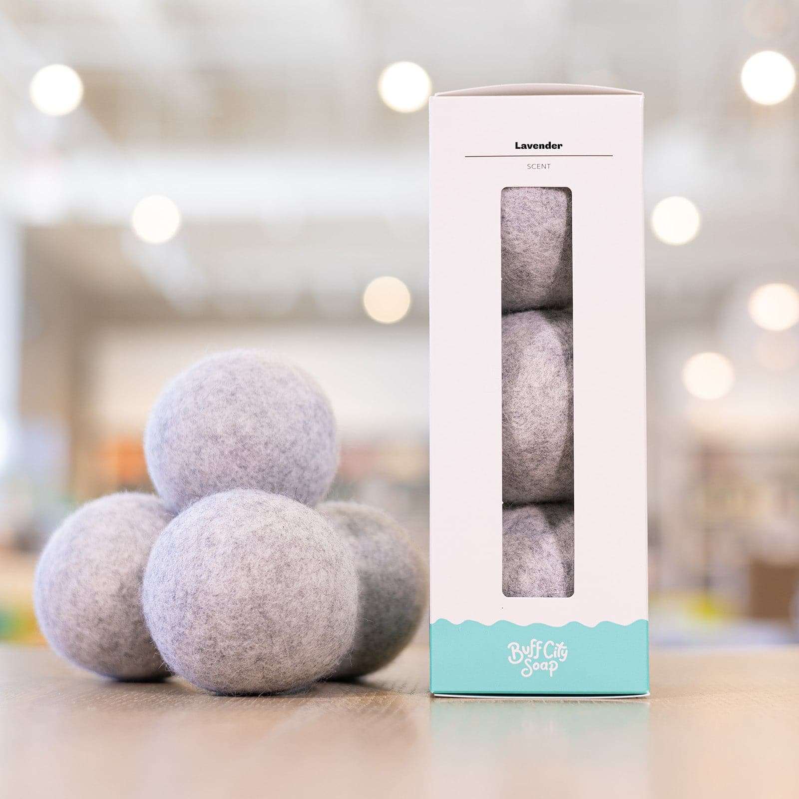 Lavender Wool Dryer Balls (Set of 3)