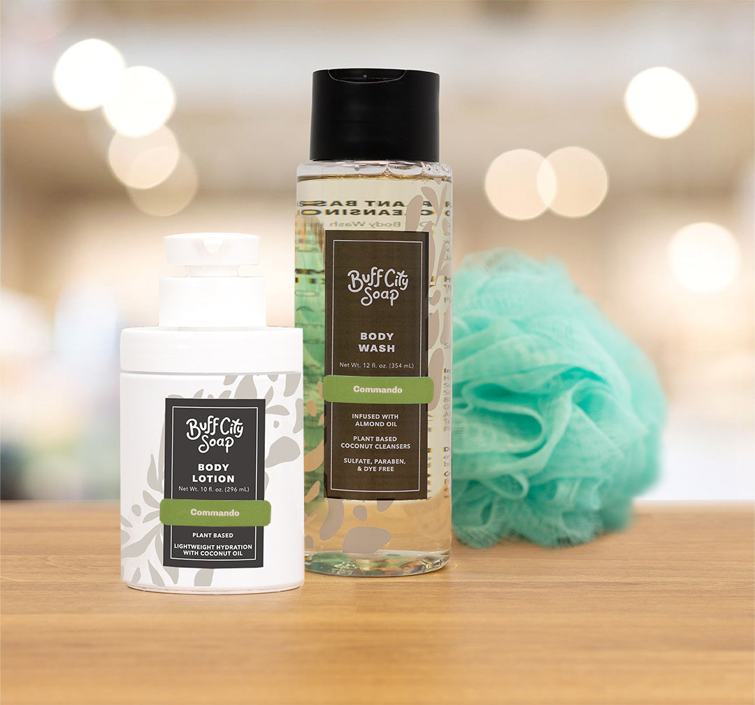 Commando Shower Essentials Gift Set